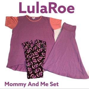 LulaRoe Mommy and Me Set